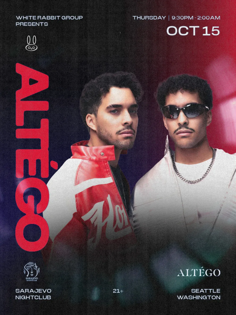 ALTÉGO — event flyer