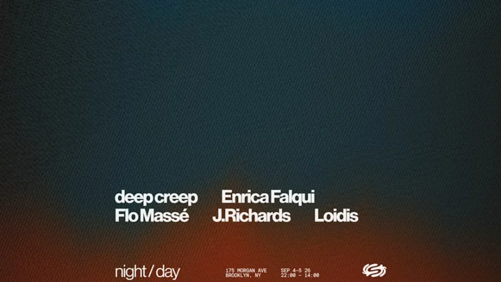 Night & Day — event flyer
