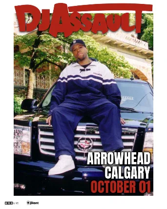 DJ Assault — event flyer