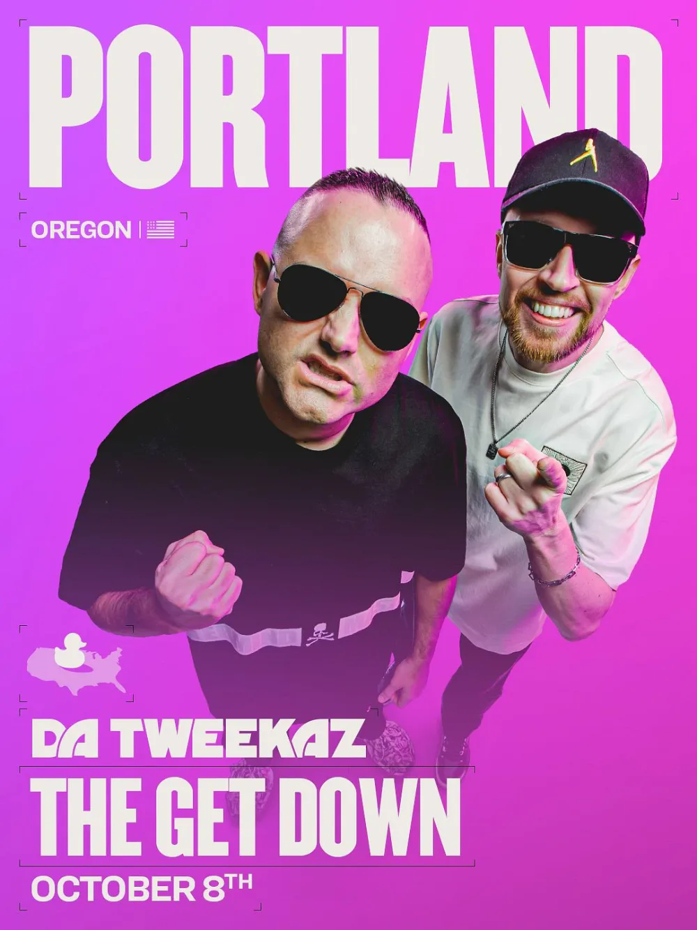 Da Tweekaz — event flyer