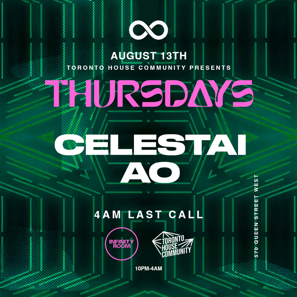 THC Thursdays @ Infinity Room - Aug 13 [Free Before 11:30 w RSVP] WEEKLY! — event flyer