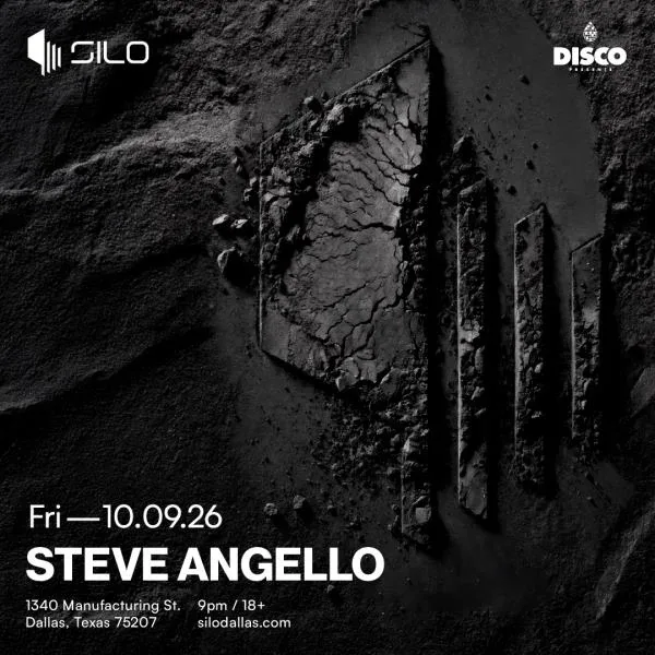 Steve Angello — event flyer