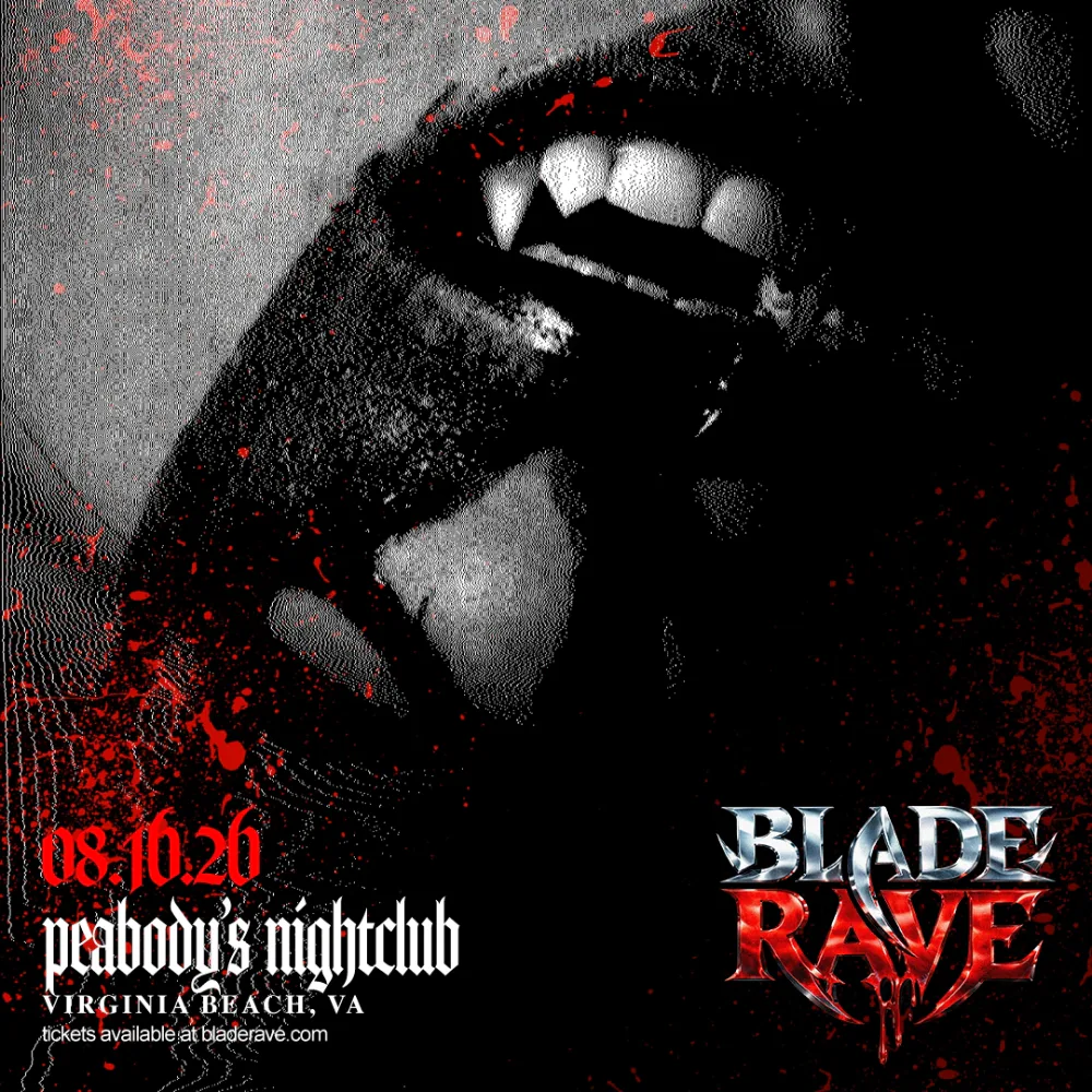 BLADE RAVE - Vampire Blood Rave — event flyer