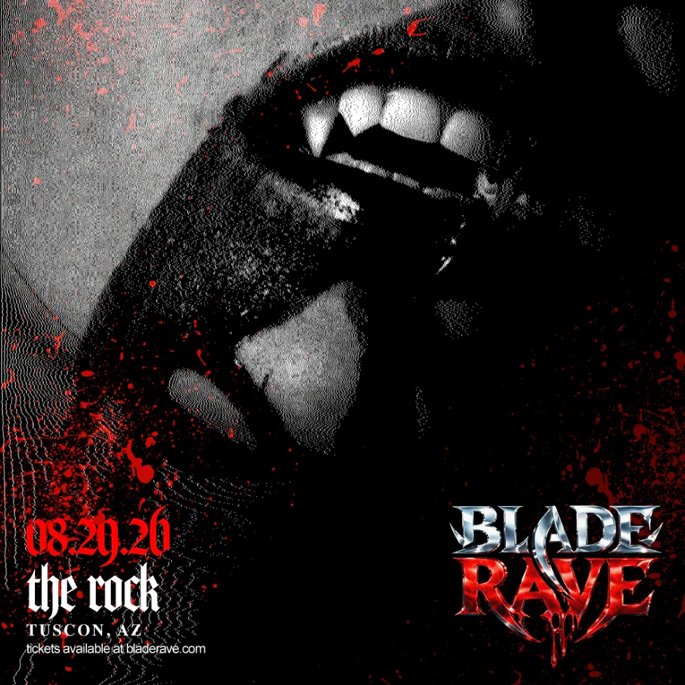 BLADE RAVE - Vampire Blood Rave — event flyer