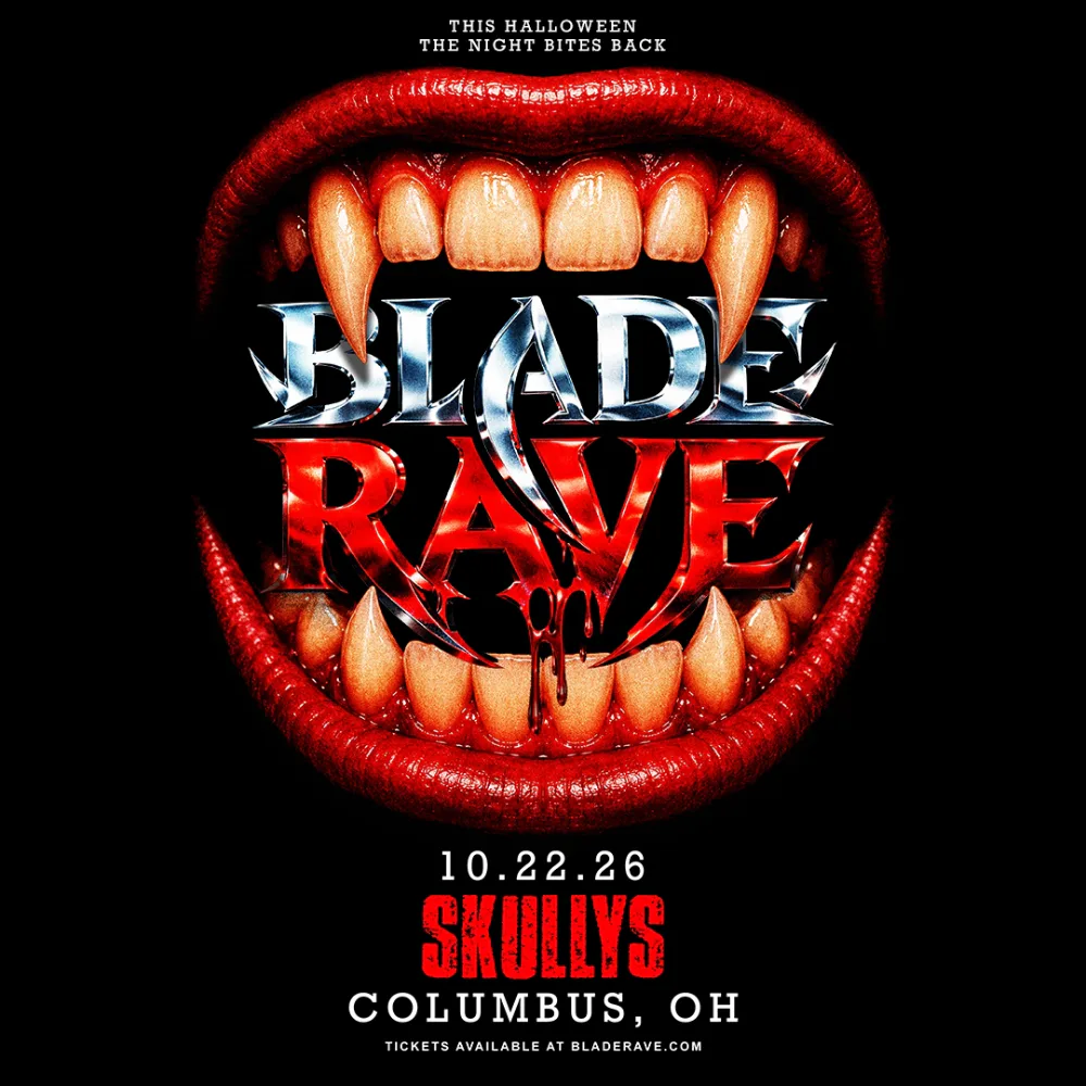 BLADE RAVE - Vampire Blood Rave — event flyer