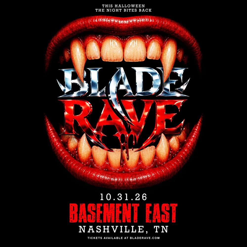 BLADE RAVE - Vampire Blood Rave — event flyer