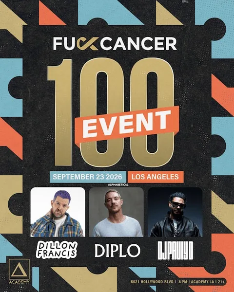 FCancer — event flyer