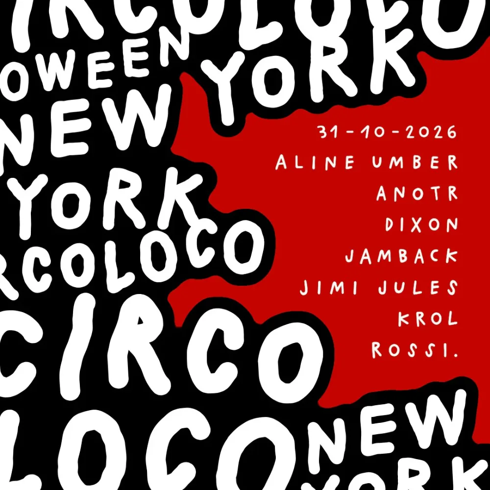 Circoloco Halloween — event flyer