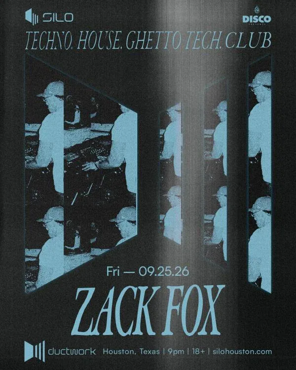 Zack Fox — event flyer