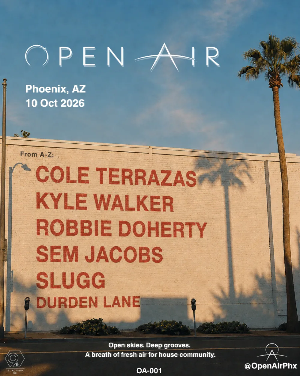 Open Air Phoenix — event flyer