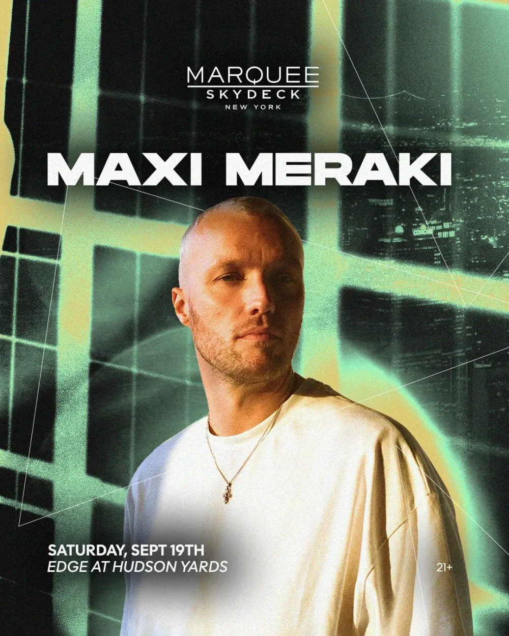 MAXI MERAKI — event flyer