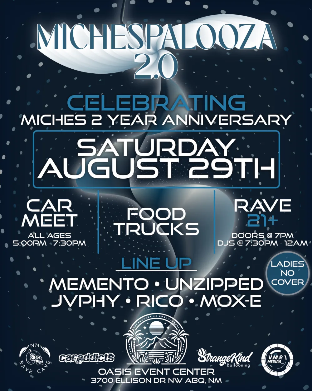 Michespalooza 2.0 — event flyer