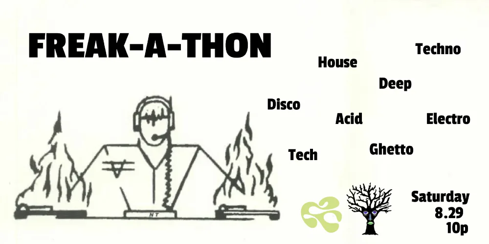 FREAK-A-THON — event flyer