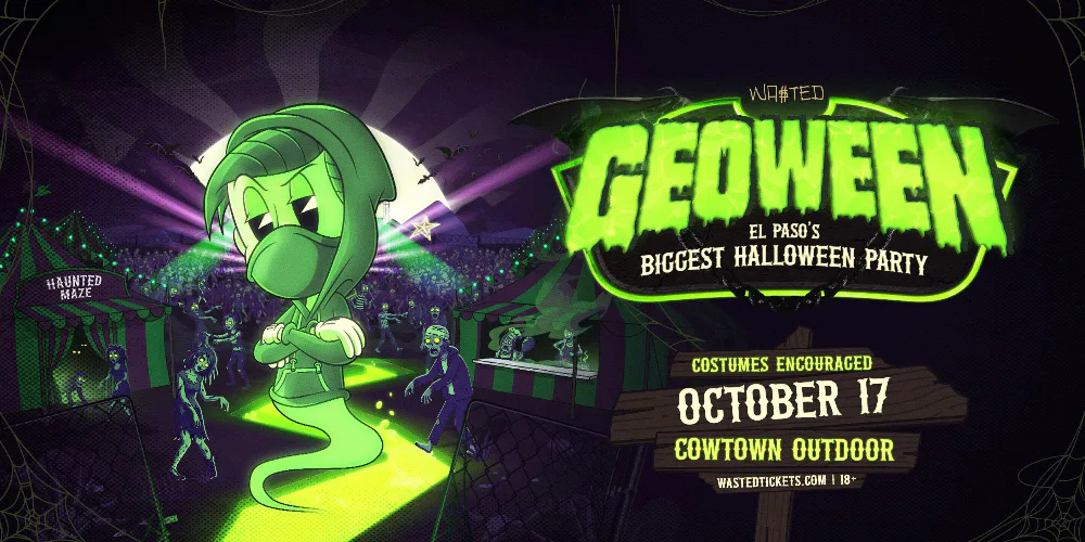 GEOWEEN — event flyer
