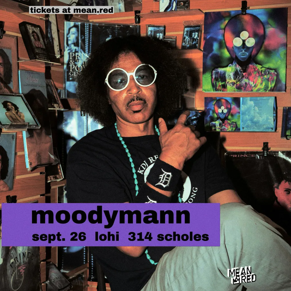 Moodymann — event flyer
