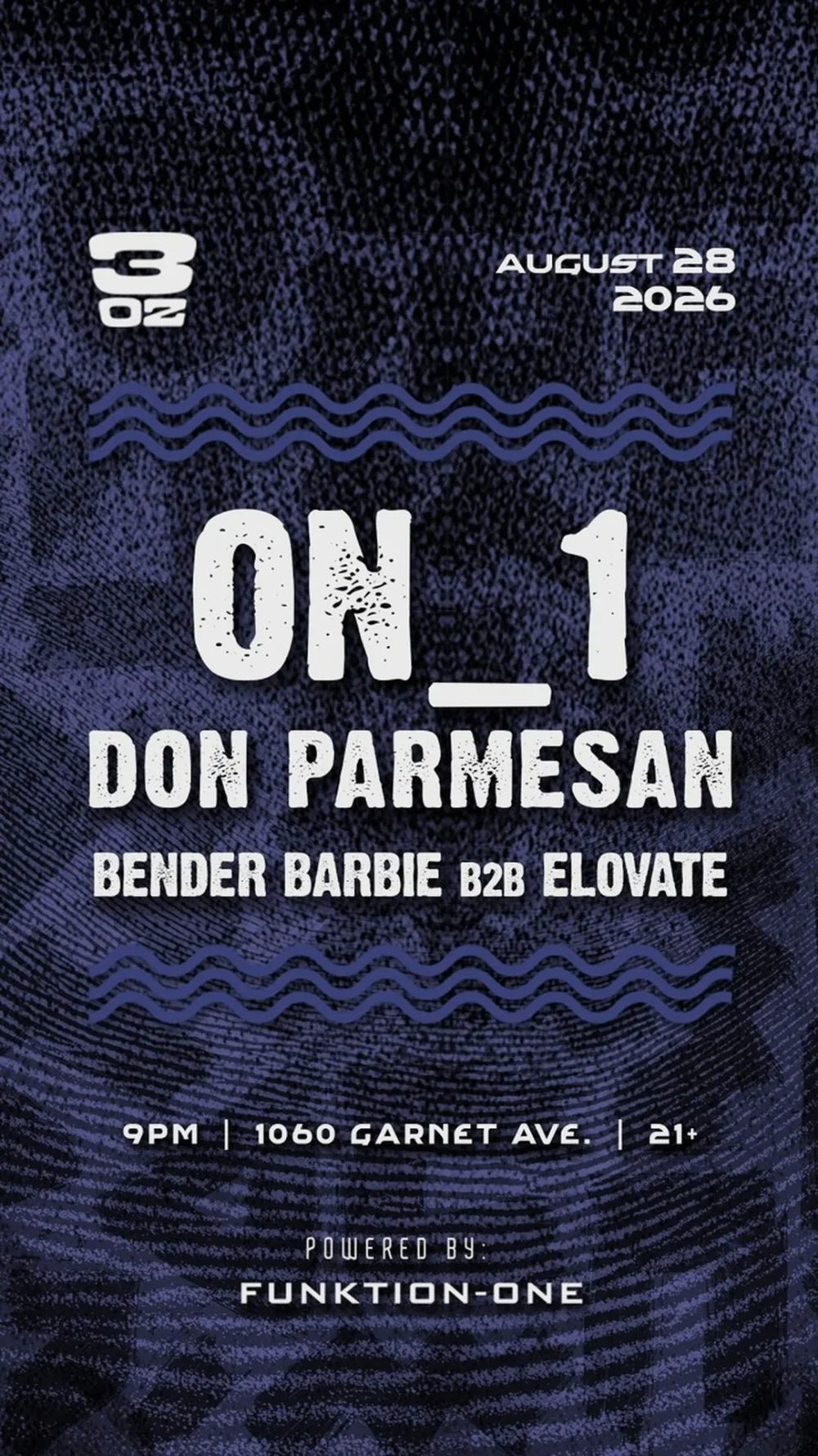 ON_1, Don Parmesan — event flyer