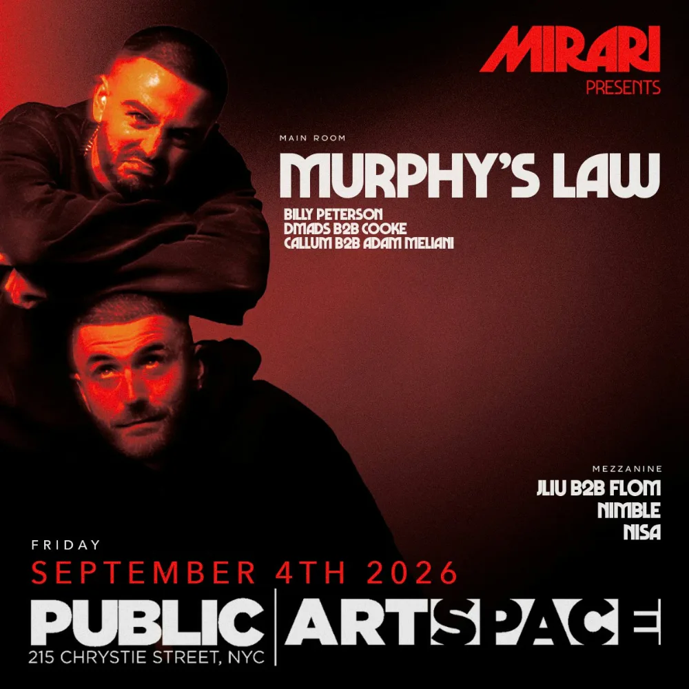 Murphy's Law — event flyer