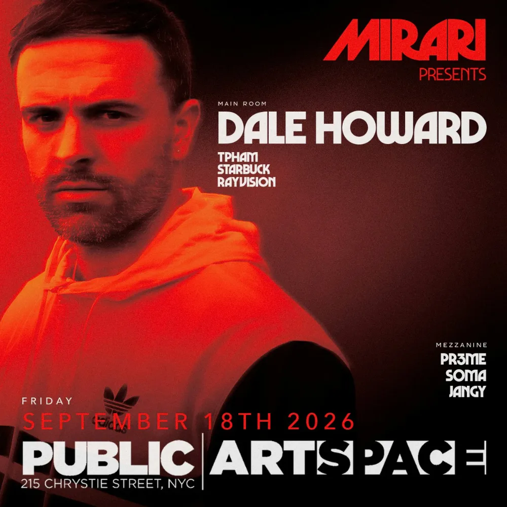 Dale Howard — event flyer