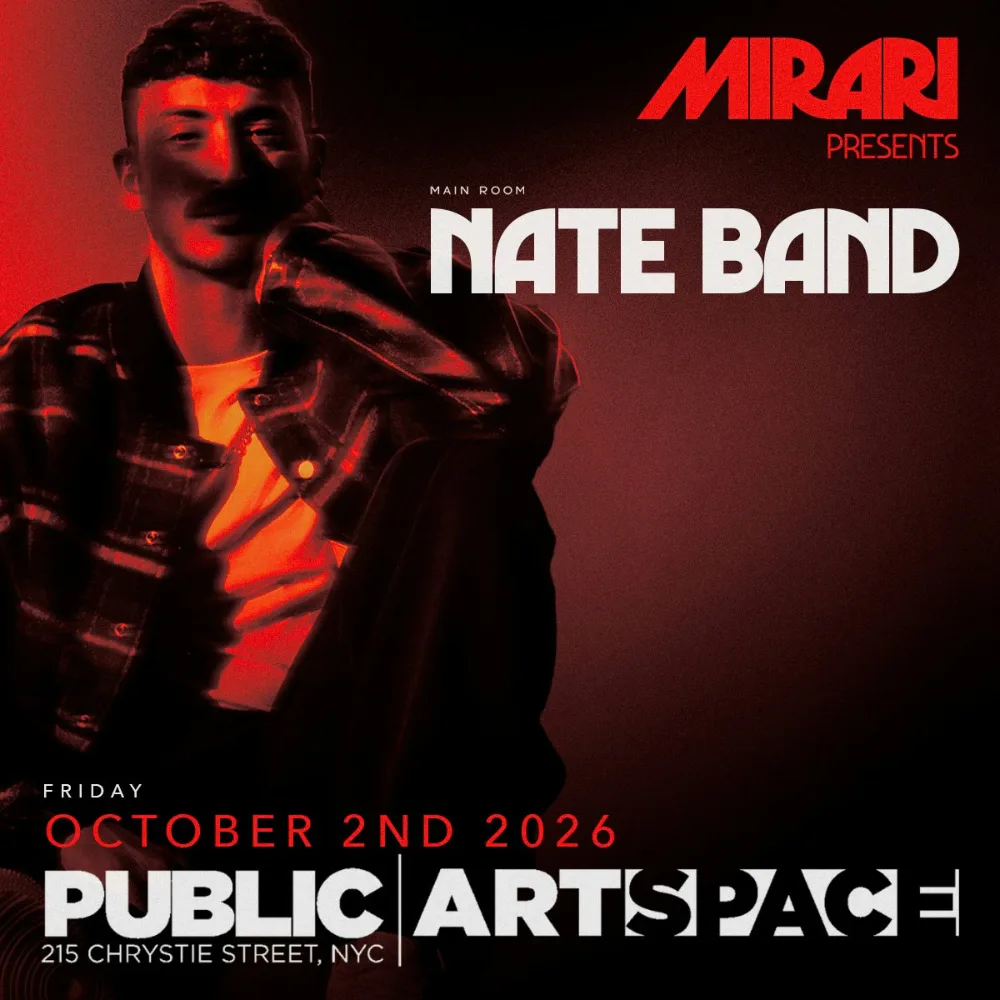 nate band — event flyer