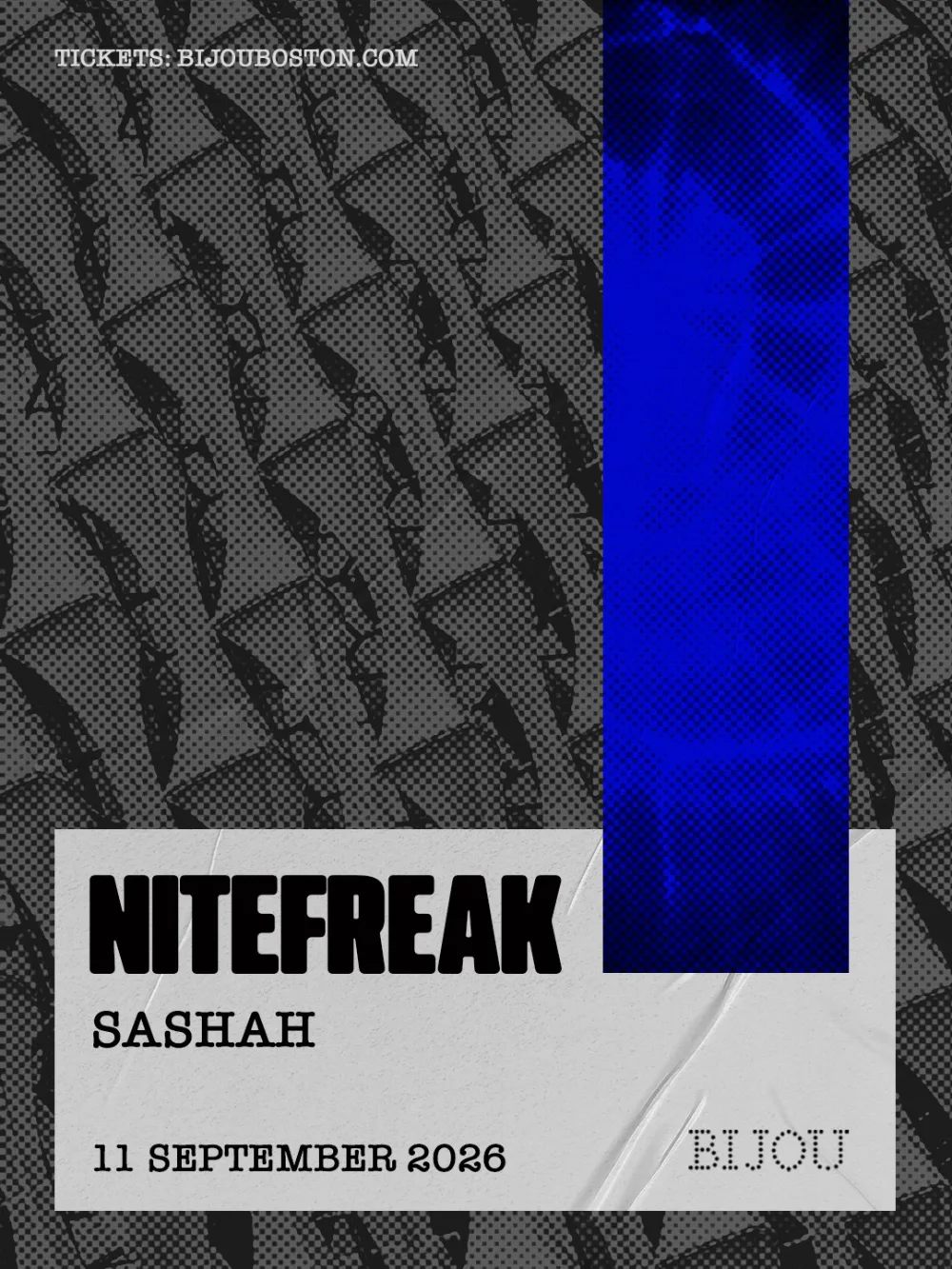 Nitefreak — event flyer
