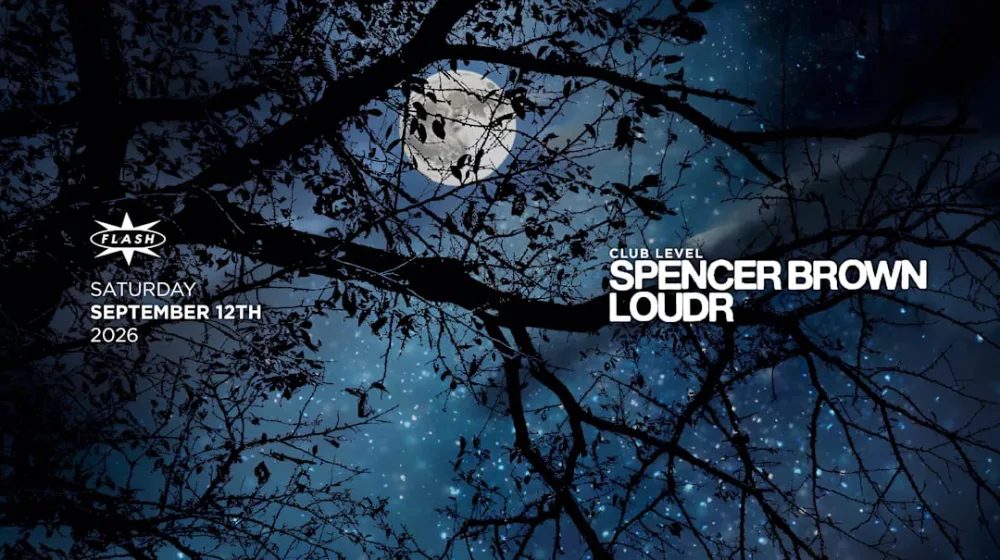 Spencer Brown, Loudr — event flyer