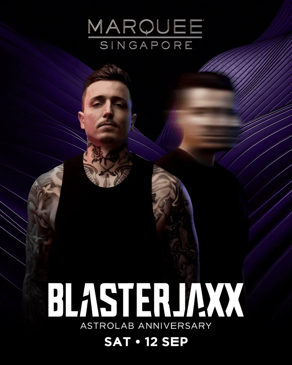 Blasterjaxx — event flyer