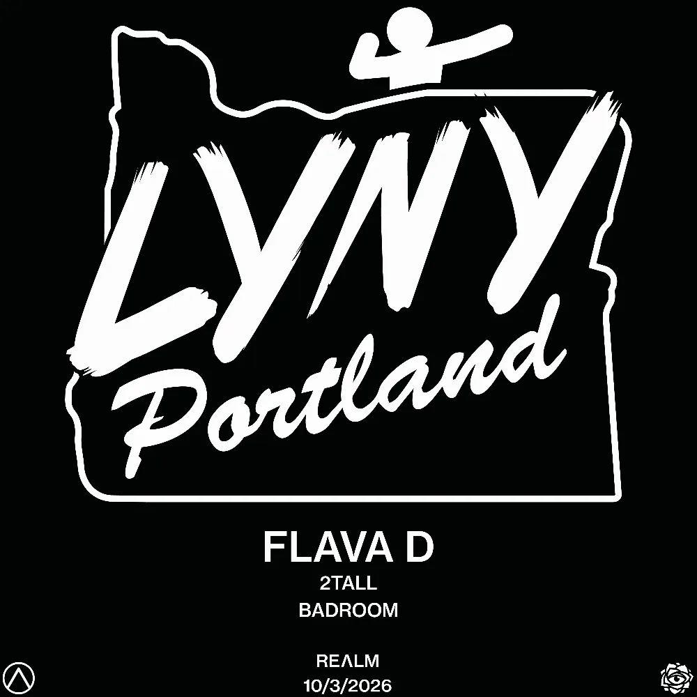 LYNY, Flava D — event flyer