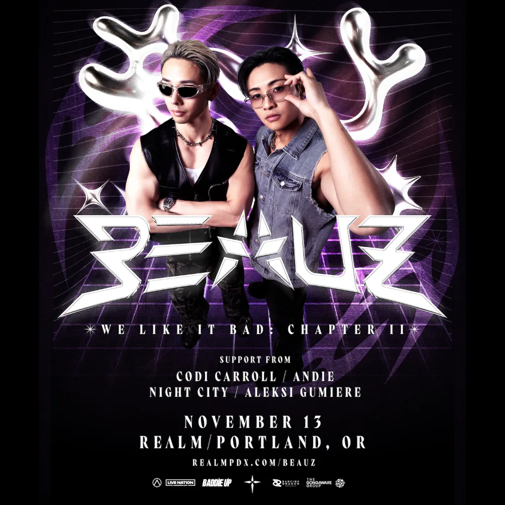 Event flyer for BEAUZ