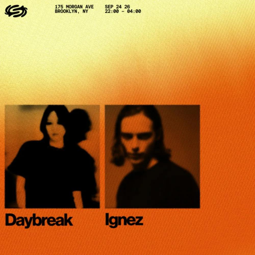 Ignez, Daybreak — event flyer
