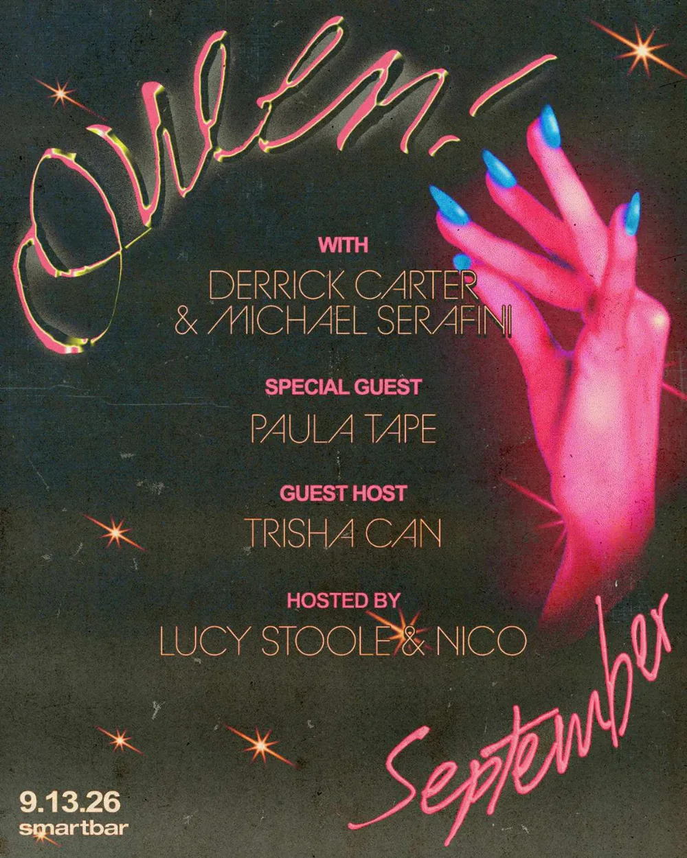 Queen! Featuring — event flyer