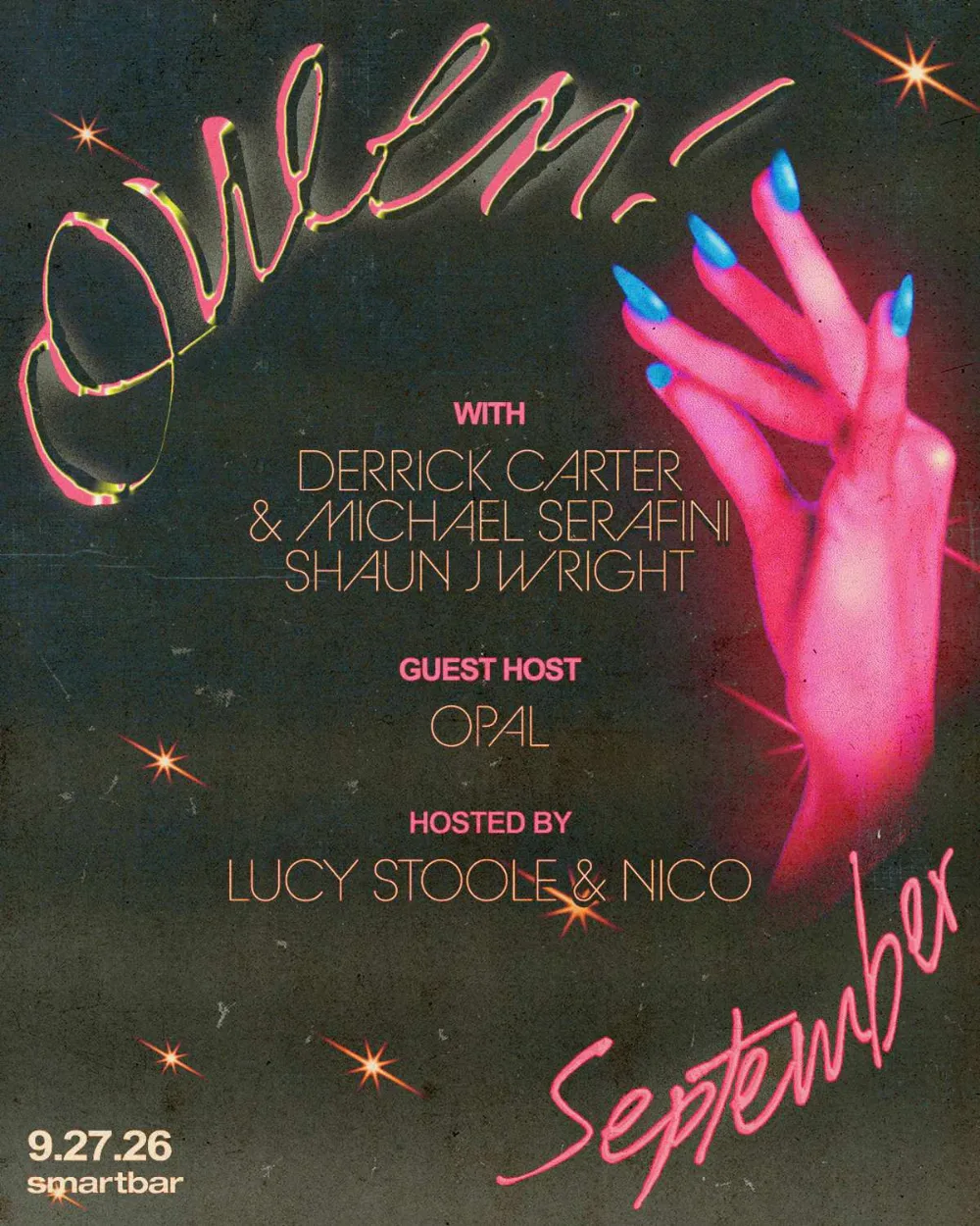 Queen! Featuring — event flyer