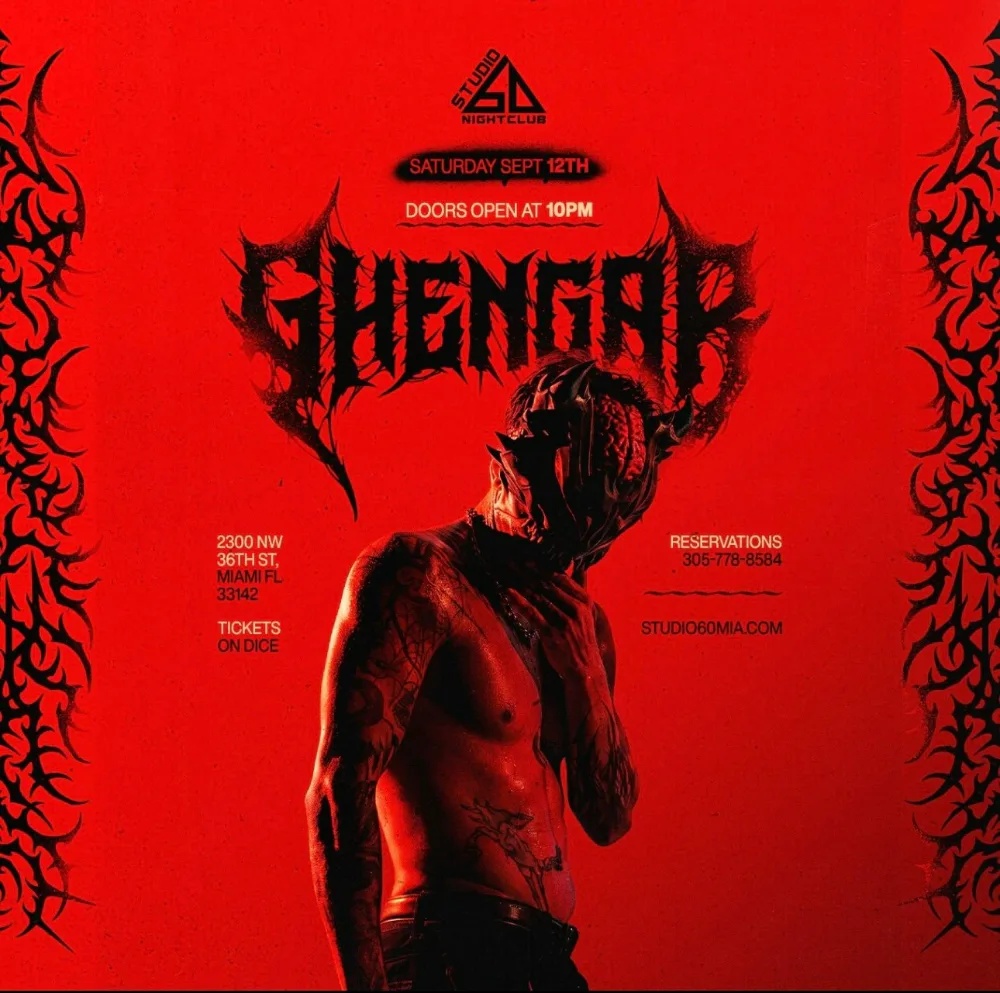 GHENGAR — event flyer