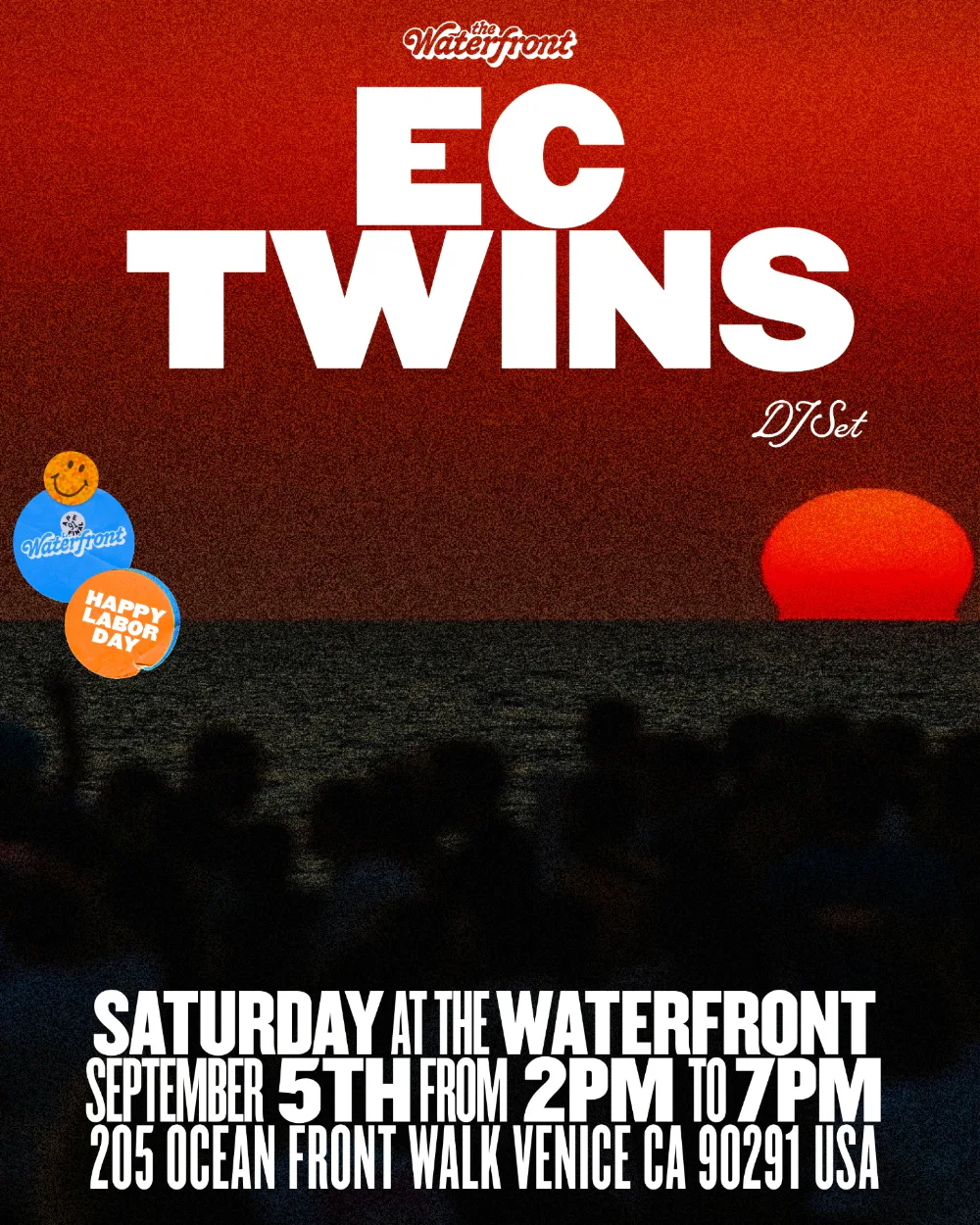 EC Twins — event flyer