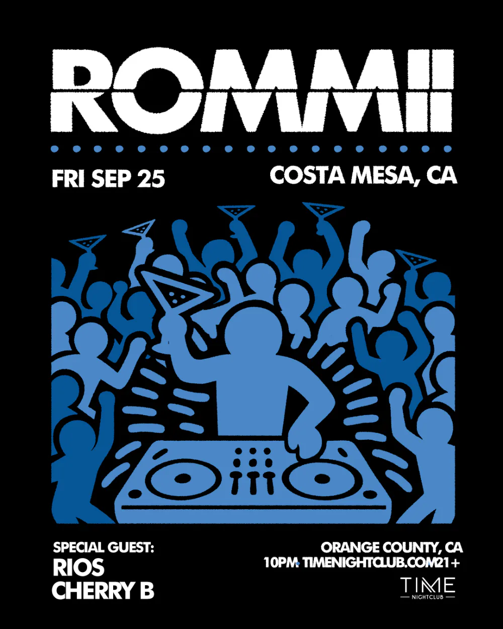 Rommii — event flyer