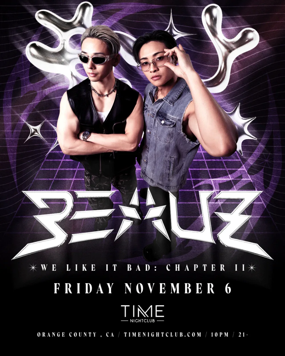 BEAUZ — event flyer