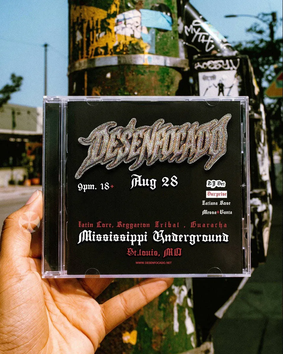 Desenfocado — event flyer