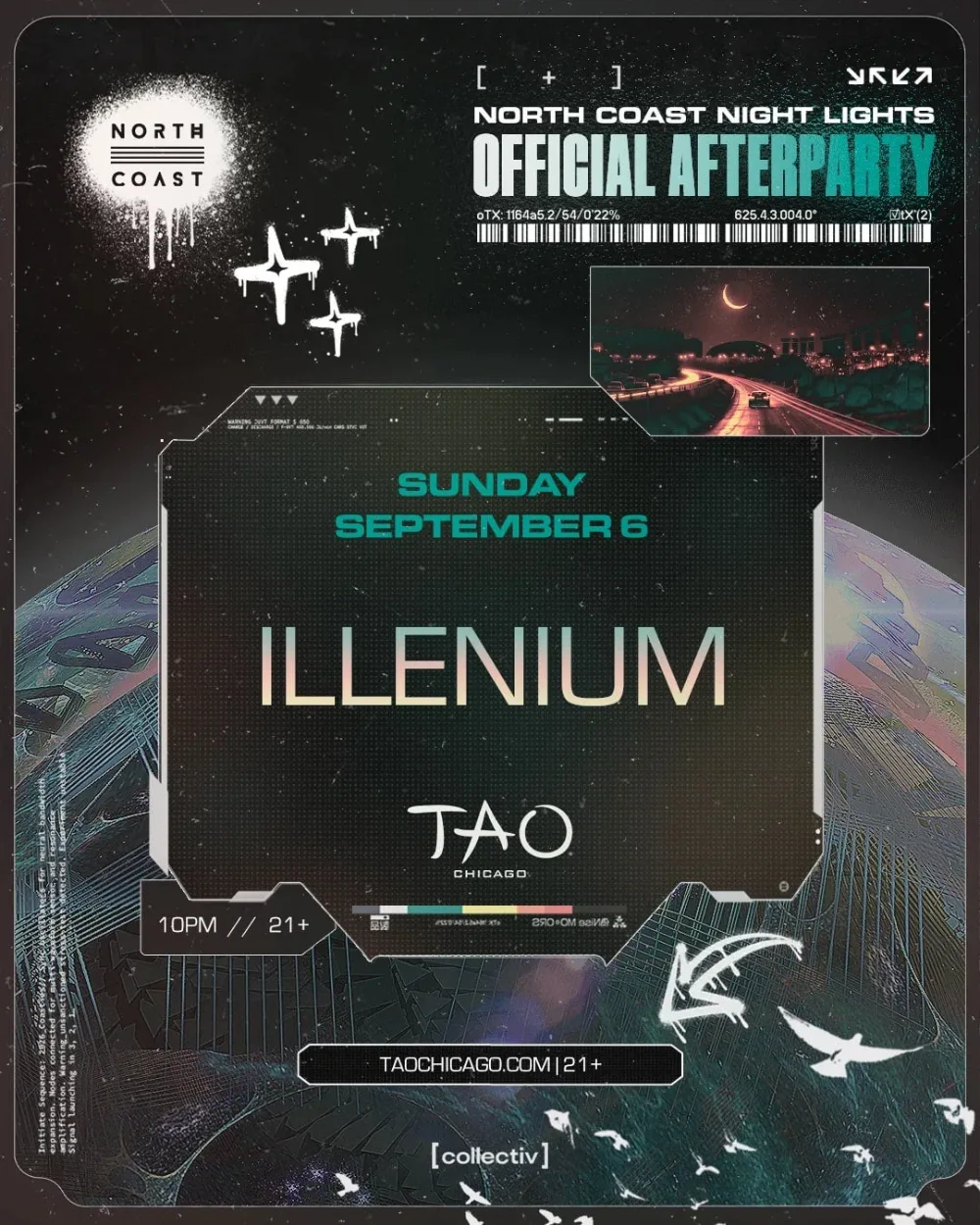 ILLENIUM — event flyer