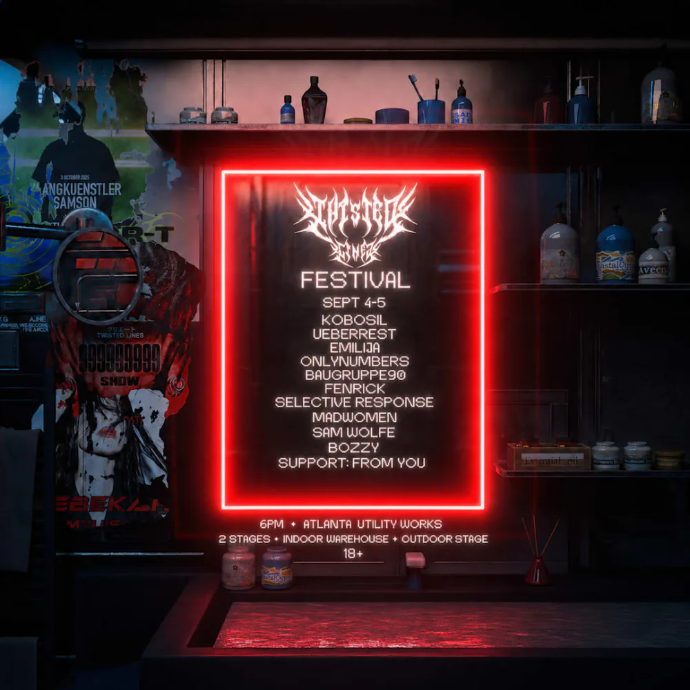 Twisted Festival — event flyer