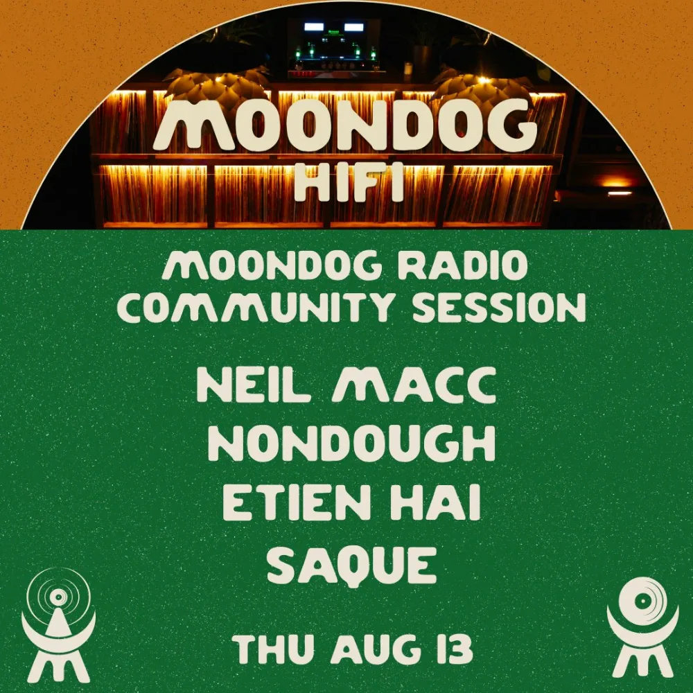 Moondog Radio Community Session — event flyer