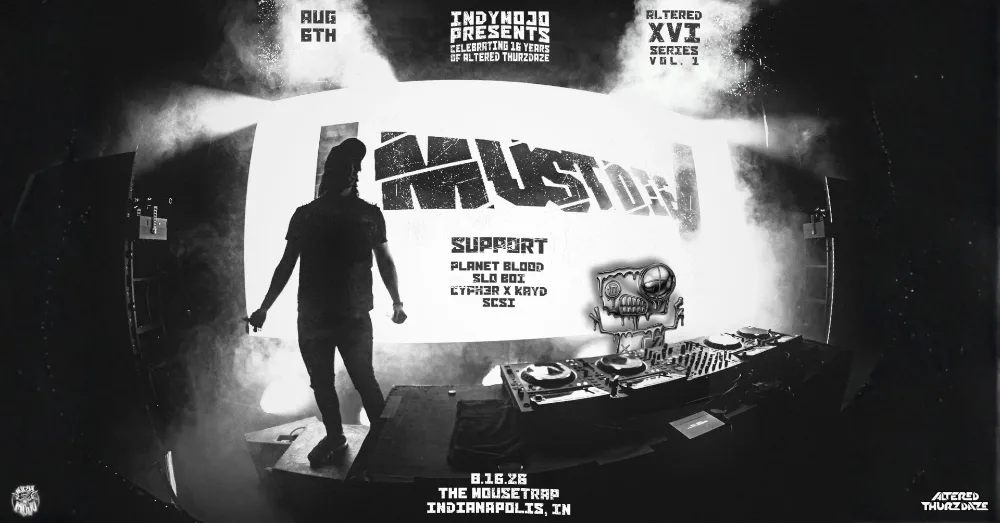Altered XVI vol 1 — event flyer
