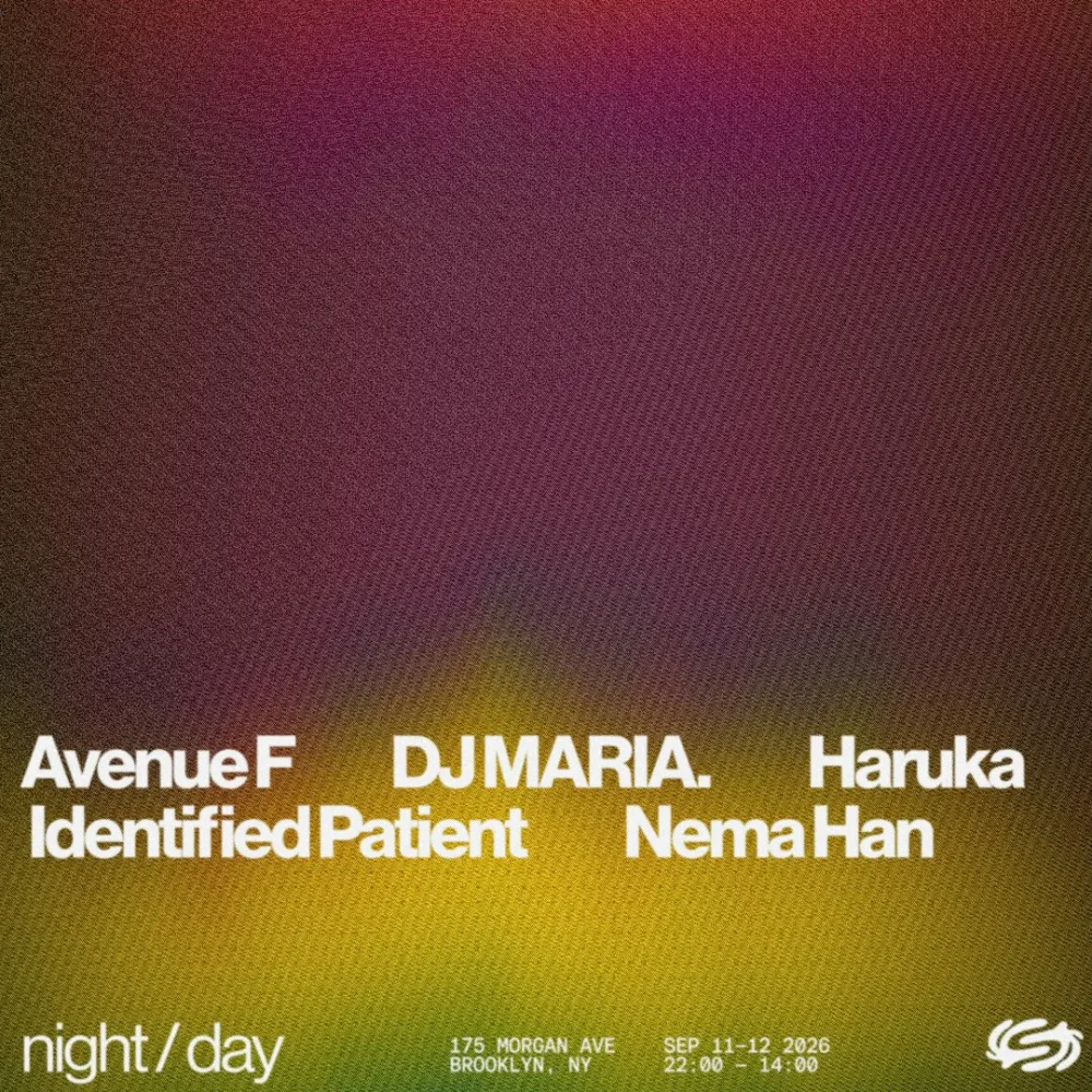 DJ MARIA., Haruka, Identified Patient, Nema Hän — event flyer