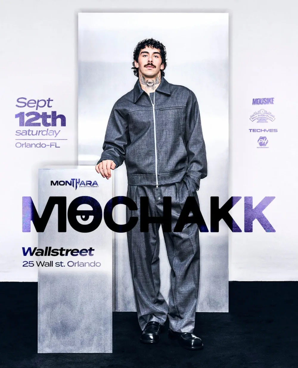 Mochakk — event flyer