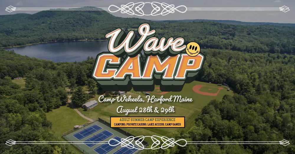 Wave Camp Music & Art Festival — event flyer