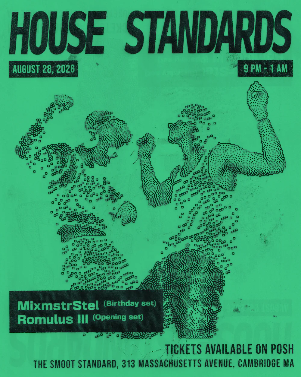 House Standards - MixmstrStel's Birthday Bash — event flyer