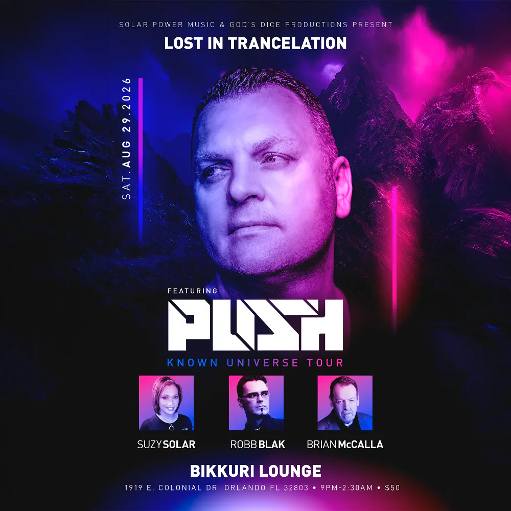 Lost In Trancelation — event flyer