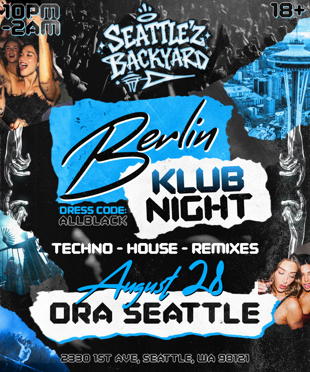 BERLIN KLUB NIGHT — event flyer