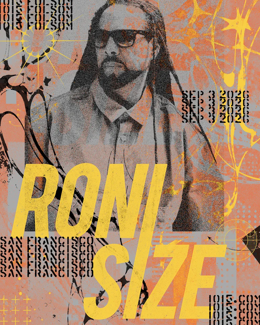 Roni Size — event flyer