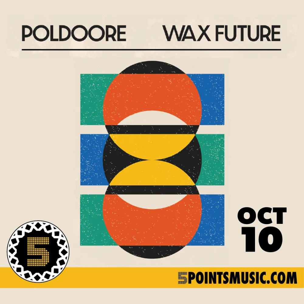 Poldoore, Wax Future — event flyer