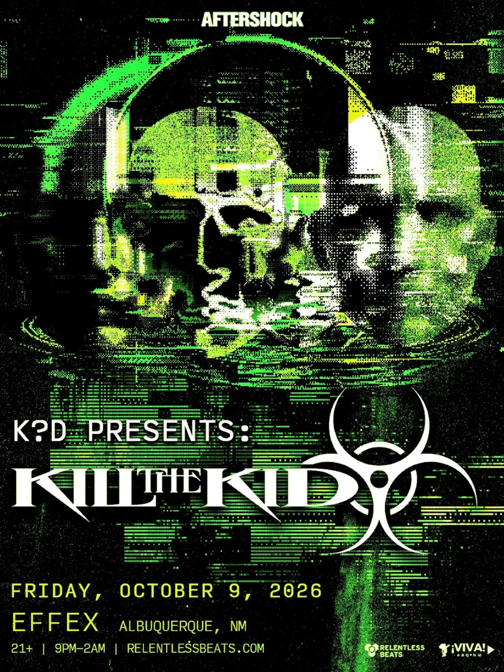 k?d — event flyer