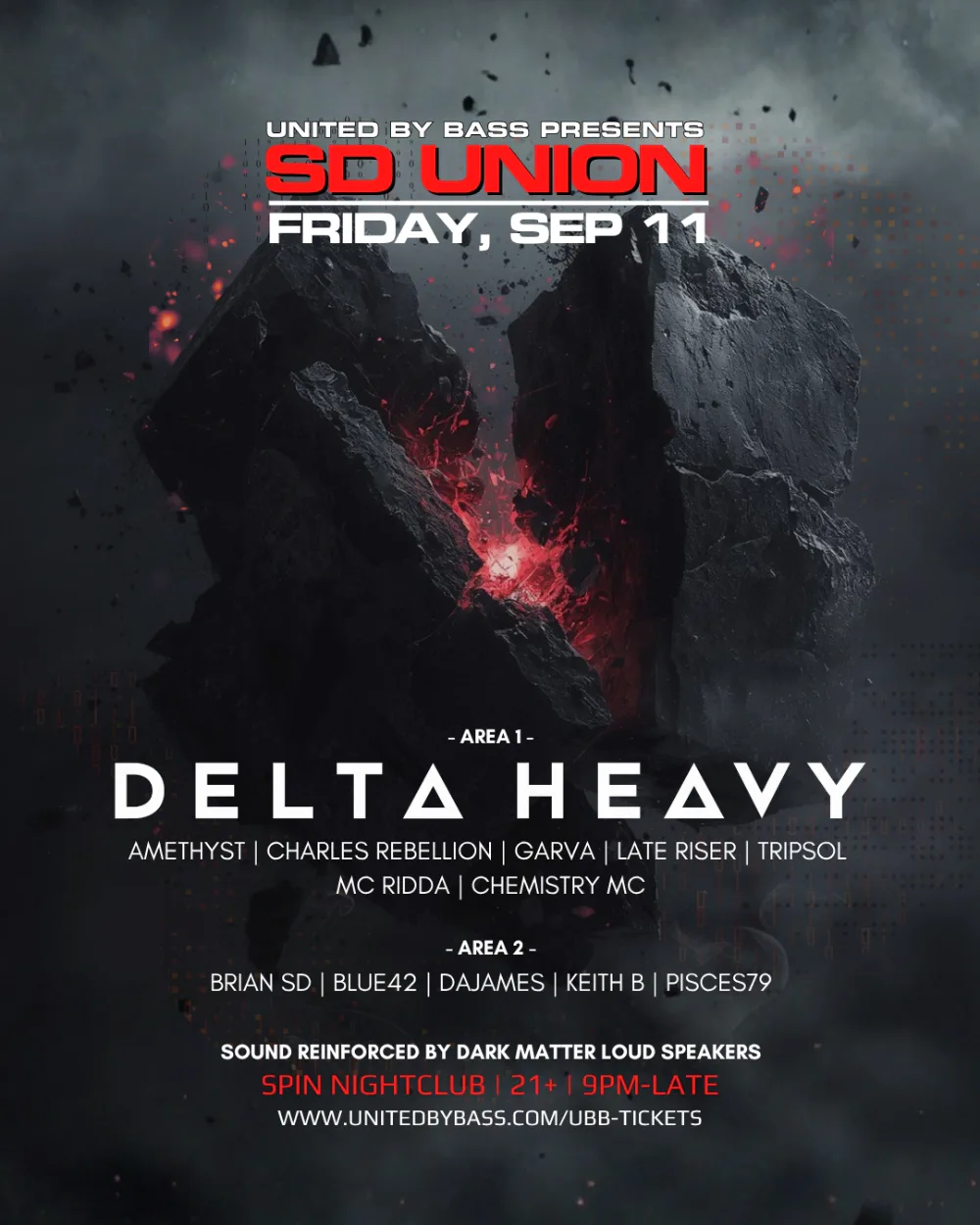 SD Union — event flyer